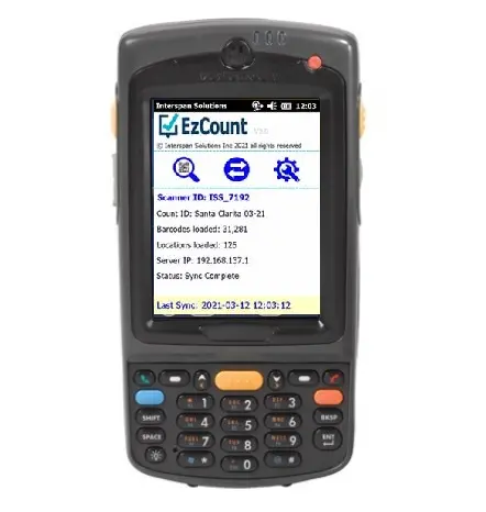 MC75 1D/2D Barcode Reader / Numeric Keypad